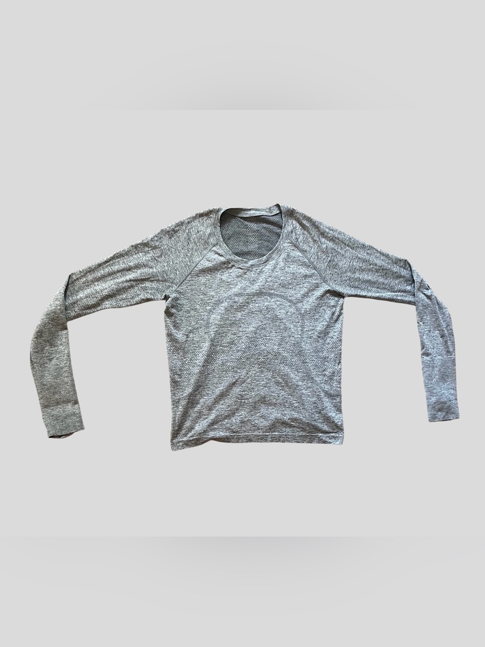 Lululemon Swiftly Tech Long Sleeve Top Size 10 Gray